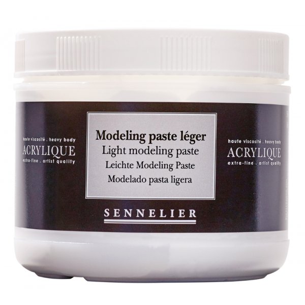 Acrylmedium Sennelier 500 Ml - Lichte modelleerpasta