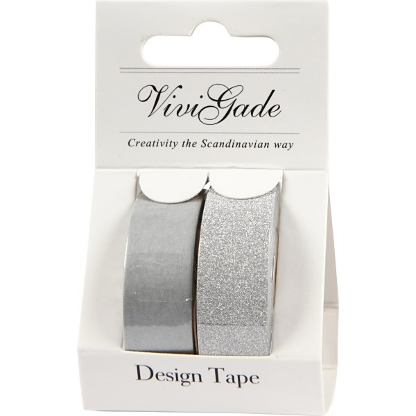 Vivi Gade Washi-tape - zilver Vivi Gade Washi-tape - zilver