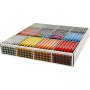 Colortime Kleurpotloden - gemengde kleuren - 12 x 24 st