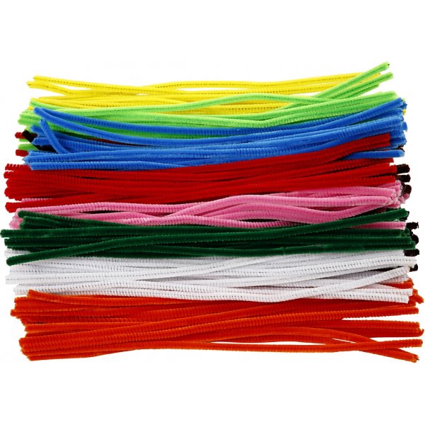 Pijpenrager - 6 mm - gemengde kleuren - 200 st Pijpenrager - 6 mm - gemengde kleuren - 200 st