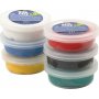 Silk Clay - standaardkleuren 6 x 14 g