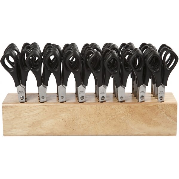 Schoolschaar met houder - rond Schoolschaar met houder - rond