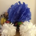 Klant imago Vloeipapier 50 cm x 5 m - Donkerblauw 22 g/mē