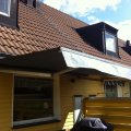 Klant imago Heathered luifeldoek - Heathered donkergrijs - 130 cm