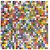 Mozaïek 10 mm - 784 st Mozaïek 10 mm - 784 st