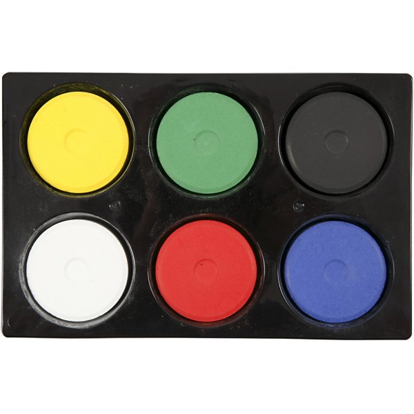 Waterverf - Ø44 cm - primaire kleuren Waterverf - Ø44 cm - primaire kleuren