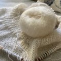 Klant imago DROPS Kid-Silk Uni Colour garen - 25g - Naturel (01)
