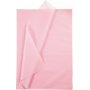 Vloeipapier - lichtroze - 50 x 70 cm - 14 gr - 10 vellen