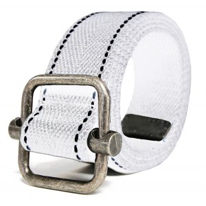 Textielriem - Wit - 95 cm