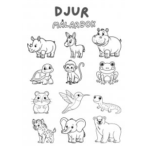 Kleurplaten - Dieren Kleurplaten - Dieren
