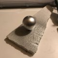 Klant imago Onbehandelde houten bal 60 mm � 10 mm - 1 st. met gaten