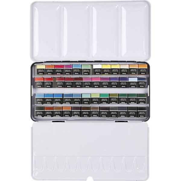 Art Aqua aquarelverf - standaardkleuren - 48 st