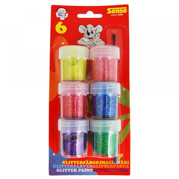 Glitterkleur Sense - 6 kleuren