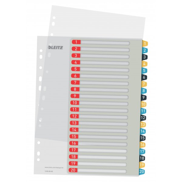 Bindmiddelindex PP A4+ - 1-20