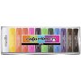 Soft Colour Stick - gemengde kleuren - 12 st