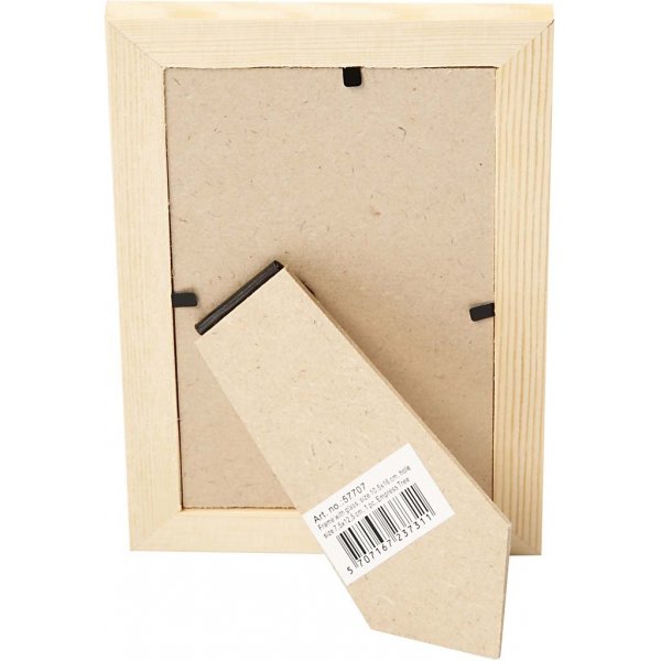 Houten lijst met glas - 10,5x15,6 cm Houten lijst met glas - 10,5x15,6 cm