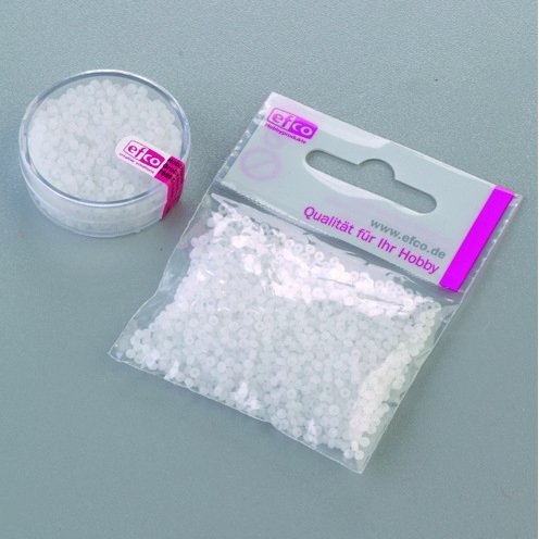 Rocaille kralen mat transparant ø 2,6 mm - donkerbruin Rocaille kralen mat transparant ø 2,6 mm - donkerbruin