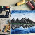 Klant imago Oliepastelset Goldfaber Set 12 kleurpotloden