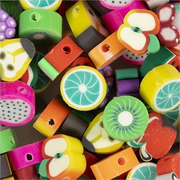 Figuurkralen - Fruit - 60 st