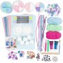 Maxi DIY Mix Taarten, gemengde kleuren, Taarten en snoepjes
