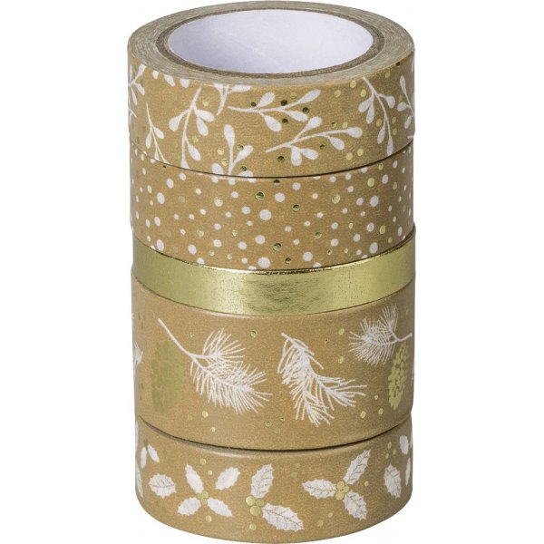 Decoratieve tape - Naturel gekleurd