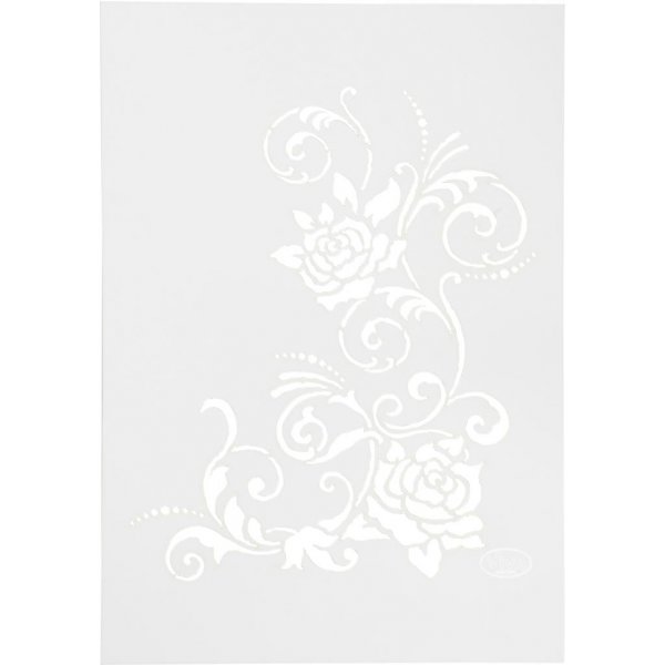 Sjablonen - bloemen - A4 Sjablonen - bloemen - A4