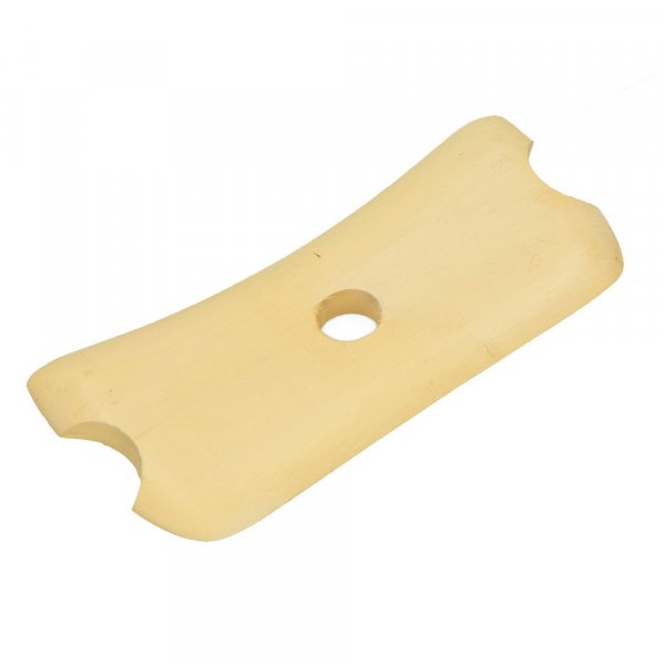 Boetseergereedschap hout 100 x 50 mm - onbehandeld 1 st. hoekig