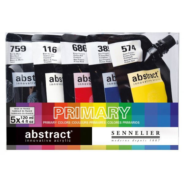 Acrylverfset Sennelier Abstract - Introset 5 x 120ml