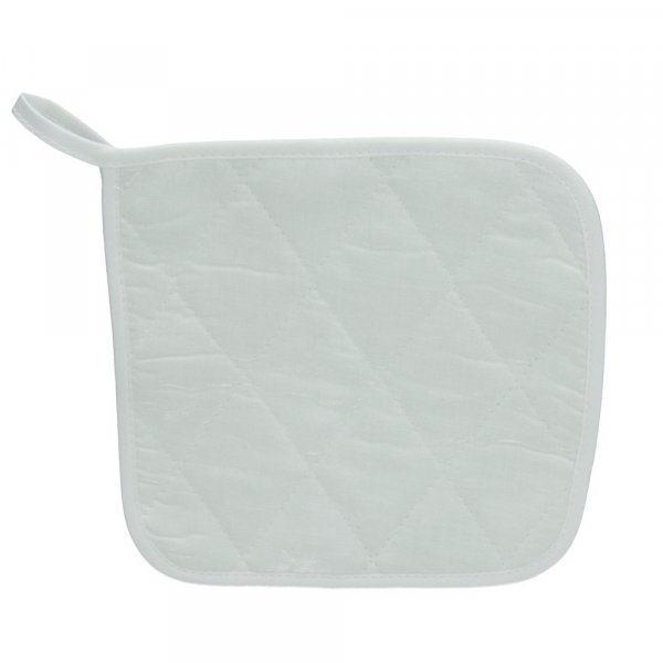 Katoenen artikelen 17 x 17 cm - witte ovenwant