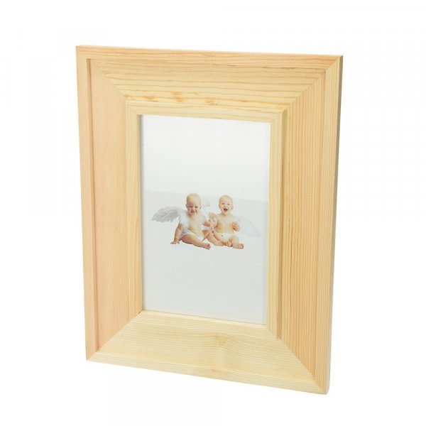 Houten lijst 18,5 x 23 x 1,2 cm - onbehandeld mozaek
