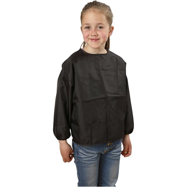 Schildersschort - zwart - 4-6 jaar