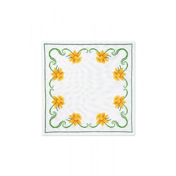 Borduurpakket Doek - Narcissen