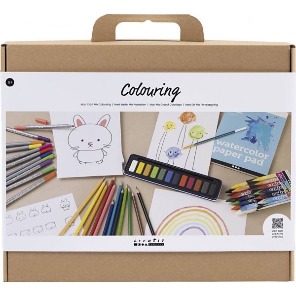 Maxi DIY Mix Kleurplaten - Tekenen