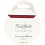 Grosgrain lint - rood - 15 meter