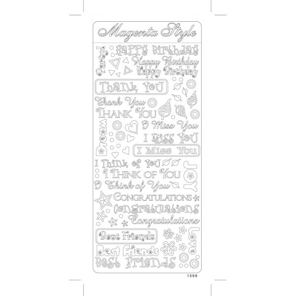 Peel off's - Engelse mix Peel off's - Engelse mix