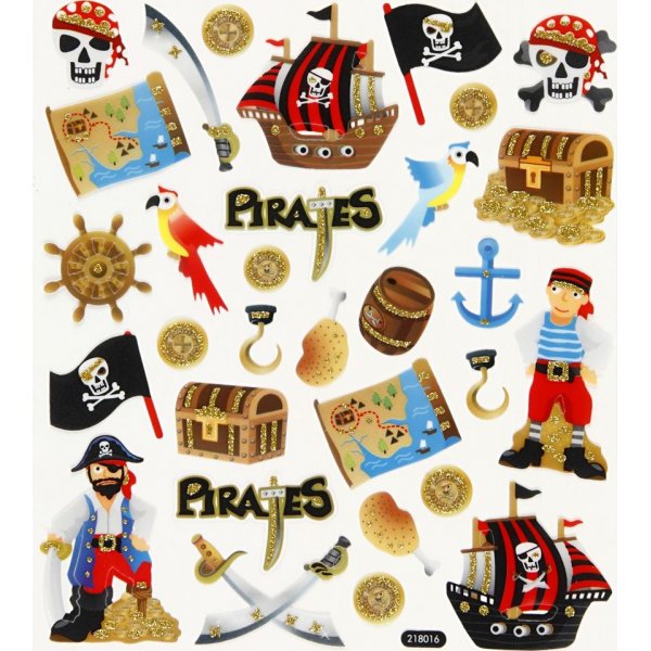 Stickers - piraten