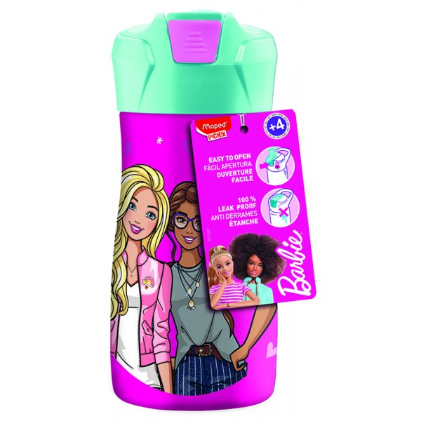 Fles - Maped - Roestvrij staal 430 ml Barbie