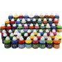 A-Color Acrylverf - gemengde kleuren - 57 x 500 ml