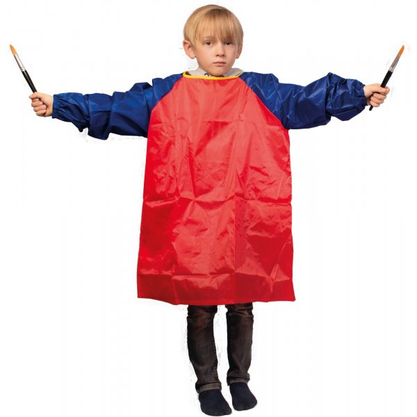 Schort met mouwen - volwassene - L95cm