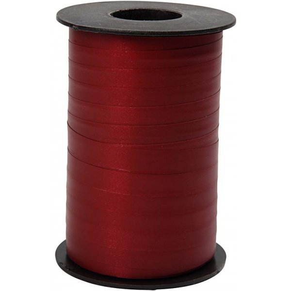 Cadeaulint - donkerrood - mat - 250 meter Cadeaulint - donkerrood - mat - 250 meter