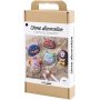 DIY Kit Steendecoratie, gemengde kleuren, Monster