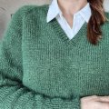 Klant imago DROPS Kid-Silk Uni Colour garen - 25g - Donkergroen (19)
