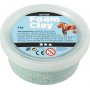 Foam Clay® - lichtgroen - glitter - 35 gr