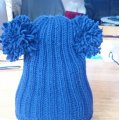 Klant imago DROPS Big Merino Mix garen - 50g - Marineblauw (17)