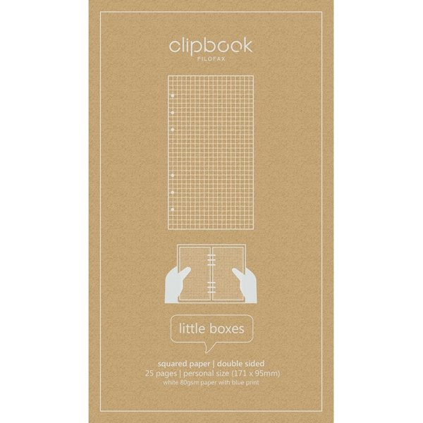 Navulling voor Filofax Clipbook Personal