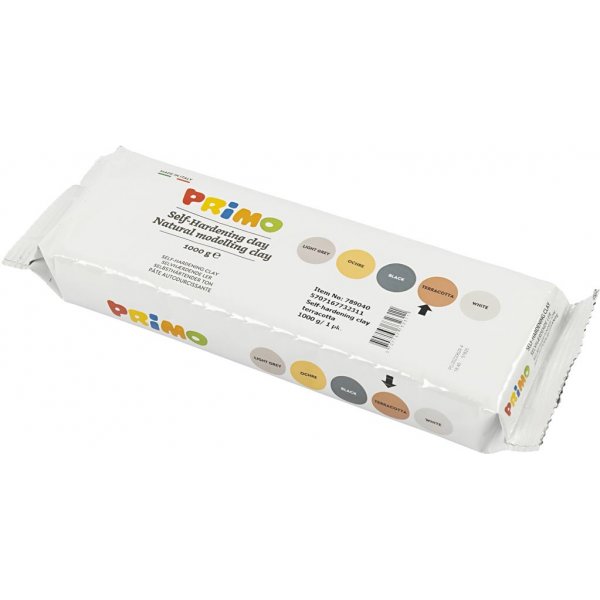 Zelfhardende klei - terracotta - 1000 g