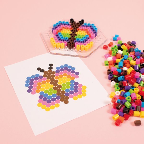 De buiskraal met plaatje 1.000 stuks 10-kleuren De buiskraal met plaatje 1.000 stuks 10-kleuren