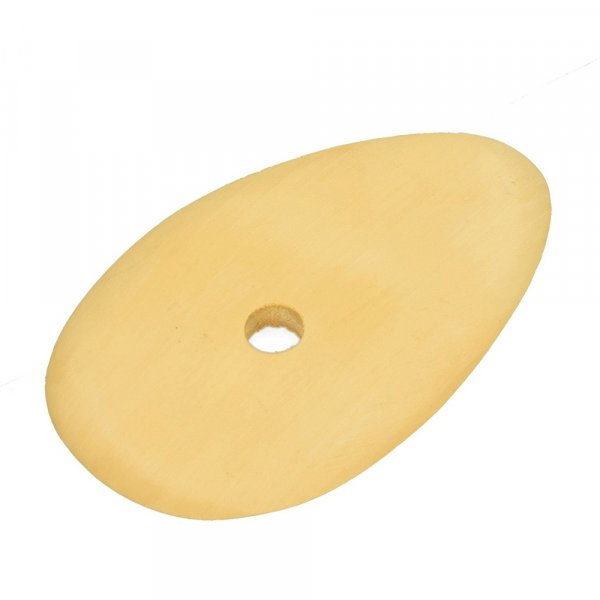 Boetseergereedschap hout 105 x 65 mm - onbehandeld 1 st. ovaal