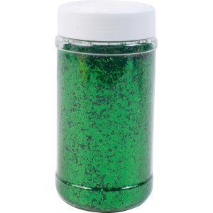 Glitterstrooi grof groen Glitterstrooi grof groen