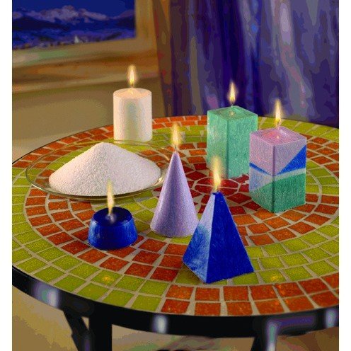 Kaarsenmassa - Plantaardige was - Kristal